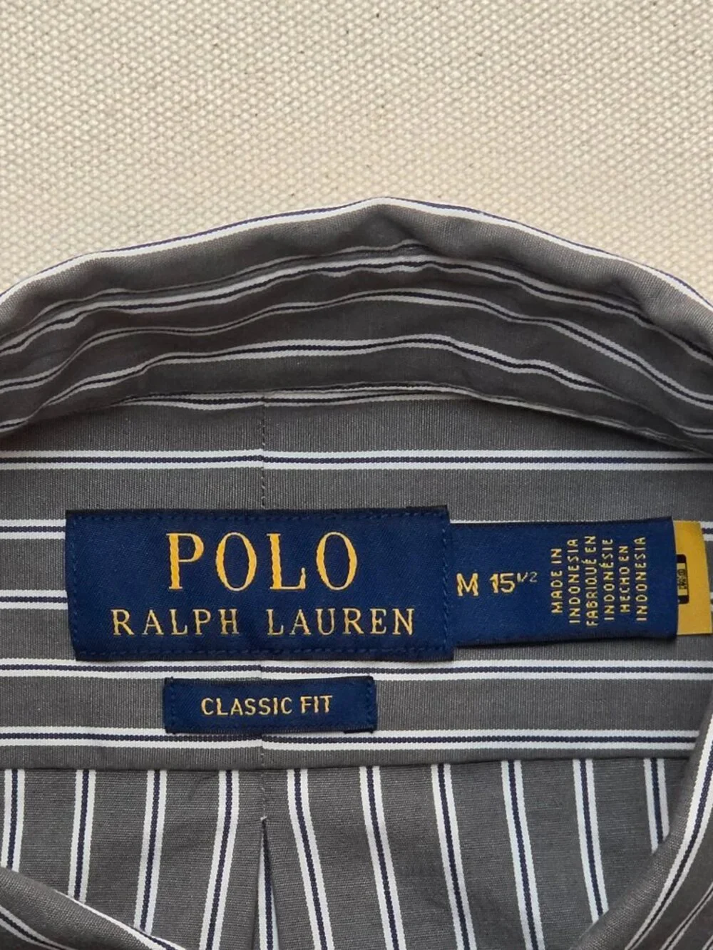 Polo Ralph Lauren Button Down Classic Fit M 15.5